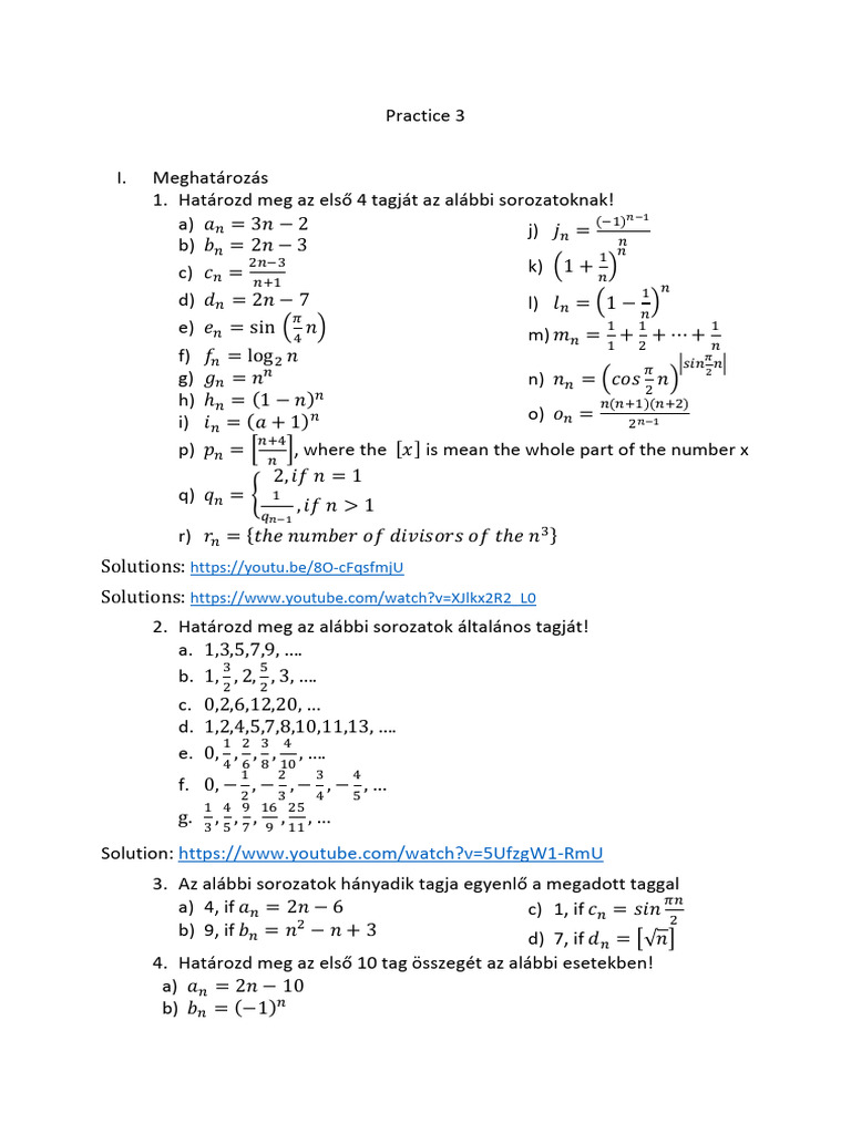 Practice 3 | PDF