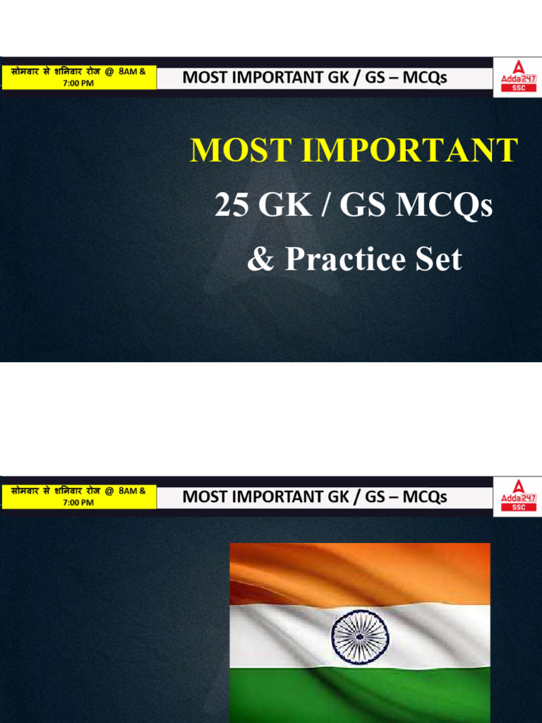 19 January 2026 SSC Mts GD GK Gs Practice Set by Ashutosh Sir | PDF