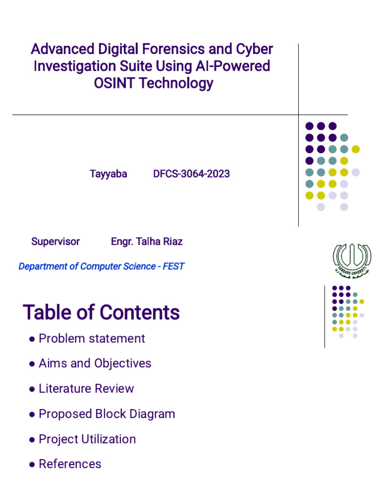 AI-Driven OSINT for Cyber Threat Detection | PDF | Digital Forensics ...