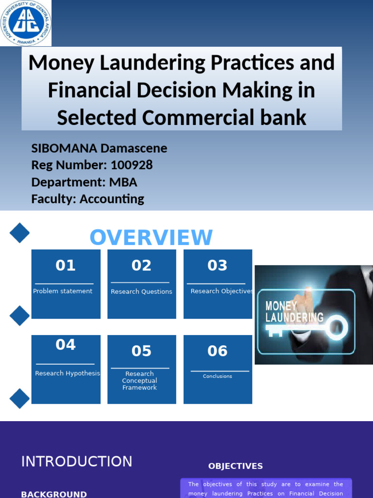 Topic Defense | PDF | Money Laundering | Risk