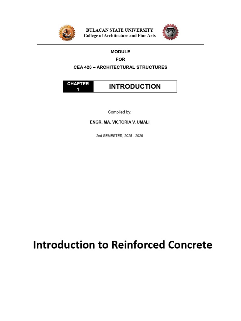 Introduction to Reinforced Concrete | PDF | Concrete | Strength Of ...