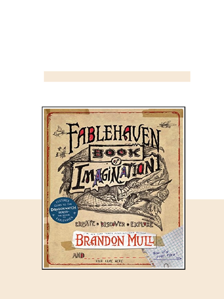 Fablehaven Book Of Imagination Brandon Mull ebook portable reading ...