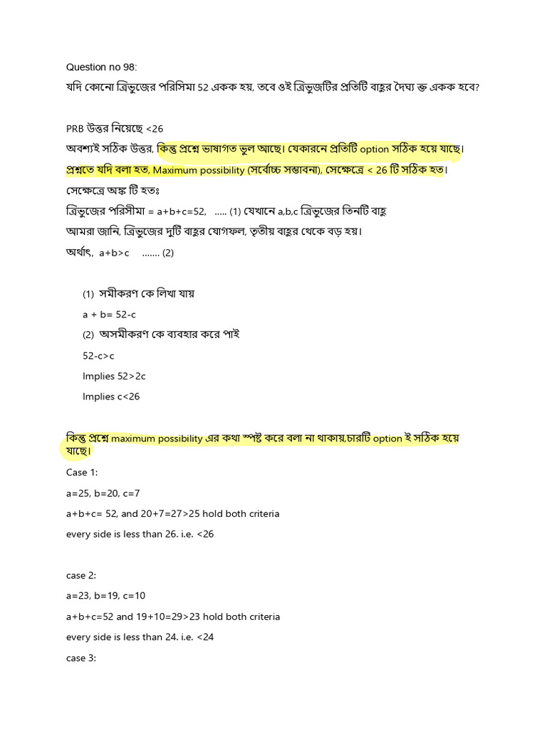 Question 98 (Multiple Correct Answer) | PDF