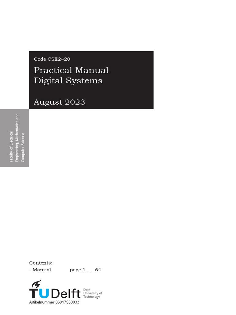 Digital Systems Lab Manual VHDL Guide | PDF | Vhdl | Logic Gate