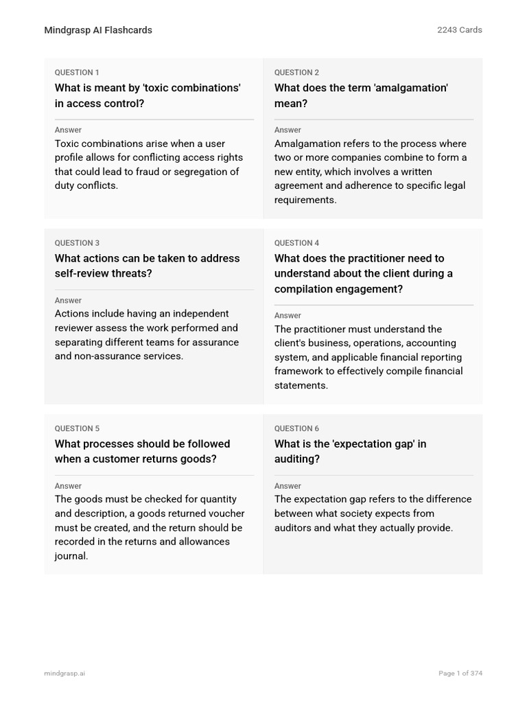Key Concepts in Auditing and Compliance | PDF | Audit | Internal Control