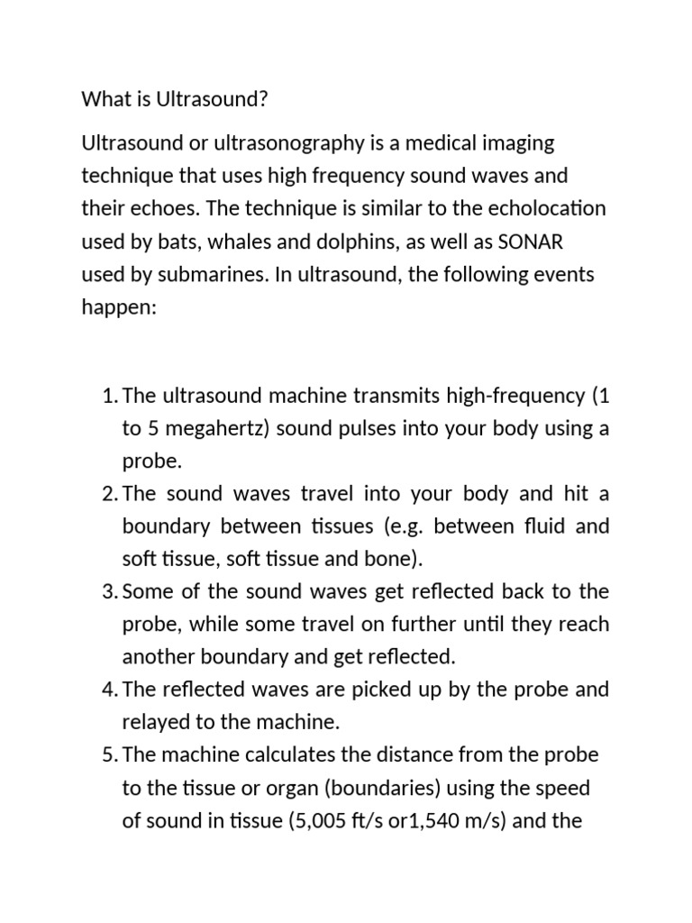 Understanding Ultrasound Imaging Basics | PDF | Medical Ultrasound ...