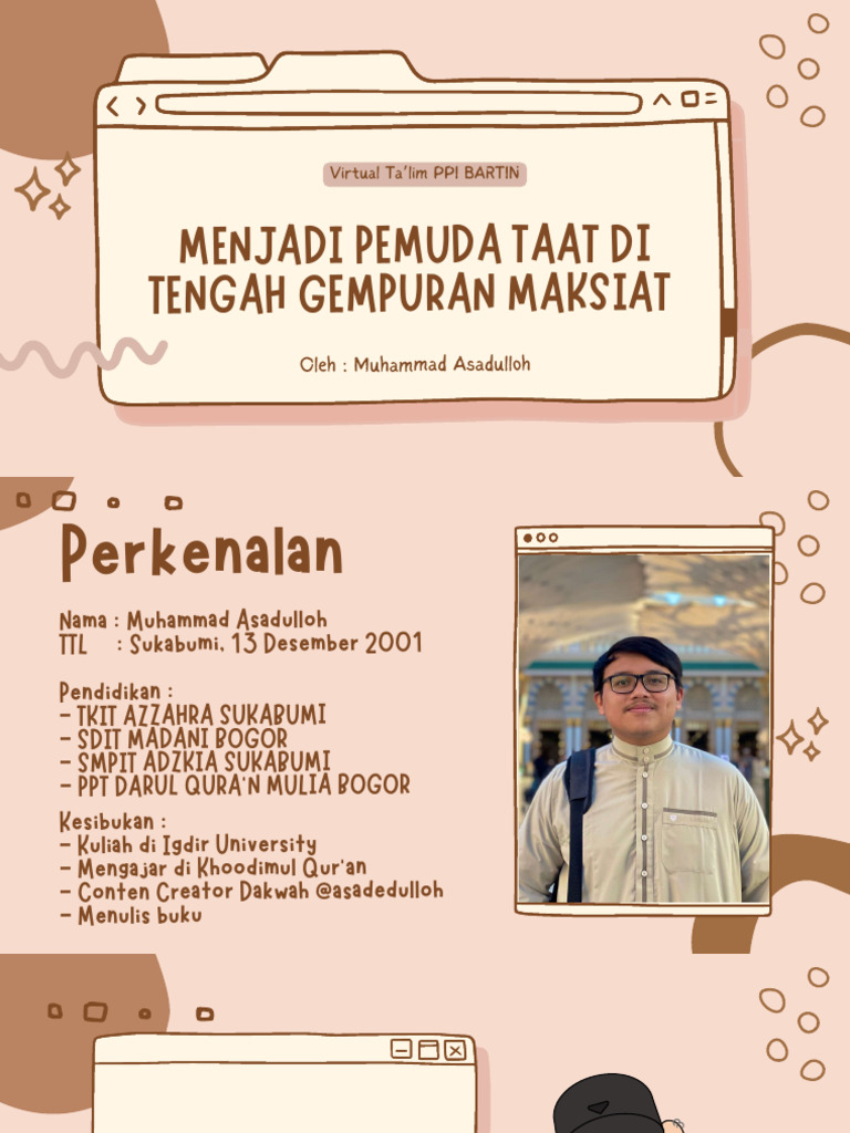 Pemuda Taat di Era Maksiat | PDF