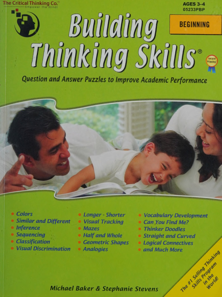 Thinking' Skills:: Question and Answer Puzzles To Improve Academic ...