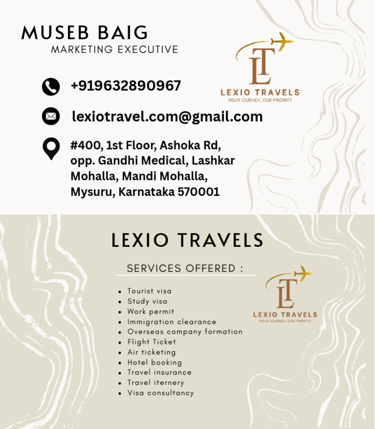 Museb Visitng Card (Lexio) | PDF