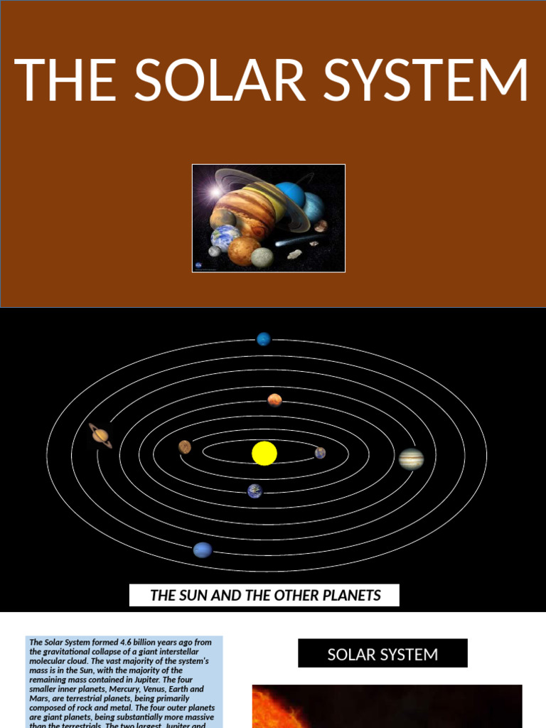Overview of the Solar System | PDF | Solar System | Planets