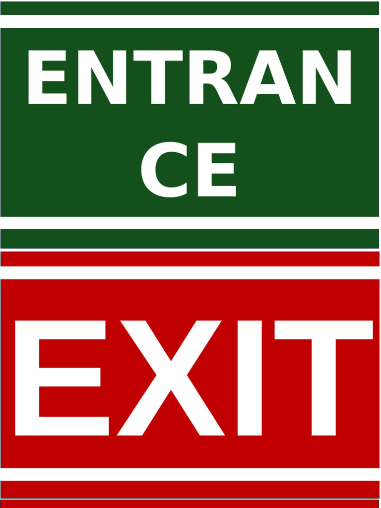 Entrance Exit | PDF