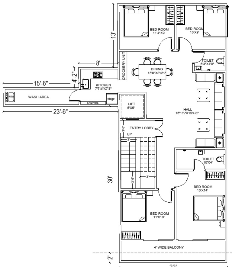 Floor Plan Dimensions and Layouts | PDF