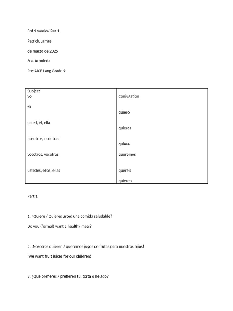Assig 61 Sub Teacher Pra WB Pag 145 and 146 | PDF