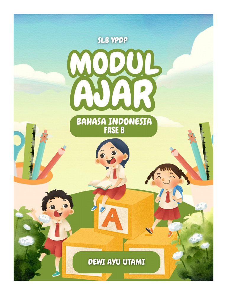 Modul Ajar Bahasa Indonesia Kelas 5 | PDF