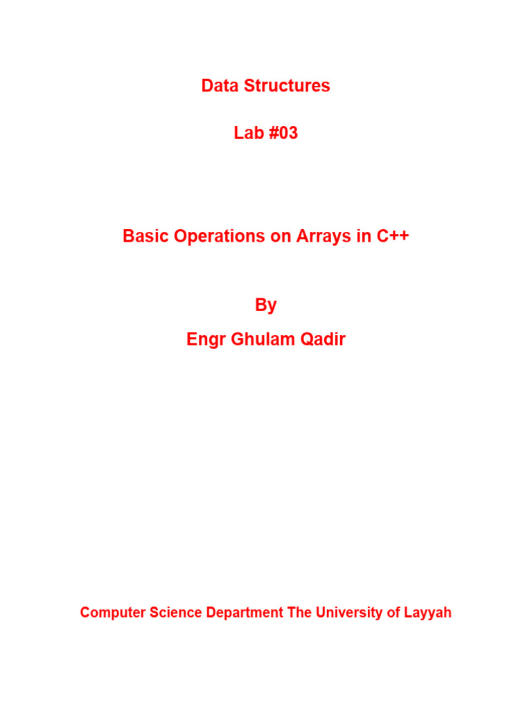 Data Structures Lab #3 CS A | PDF | C++ | Computer Science