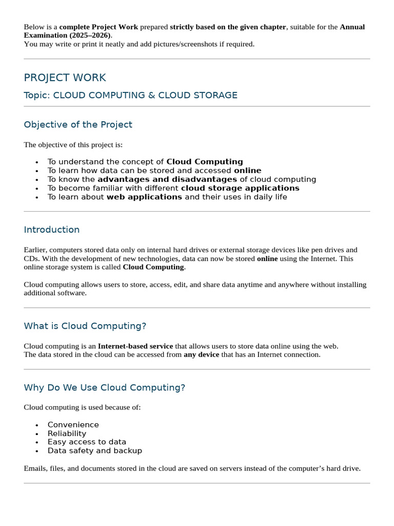 CLOUD Computing 8 | PDF | Cloud Computing | Information Technology