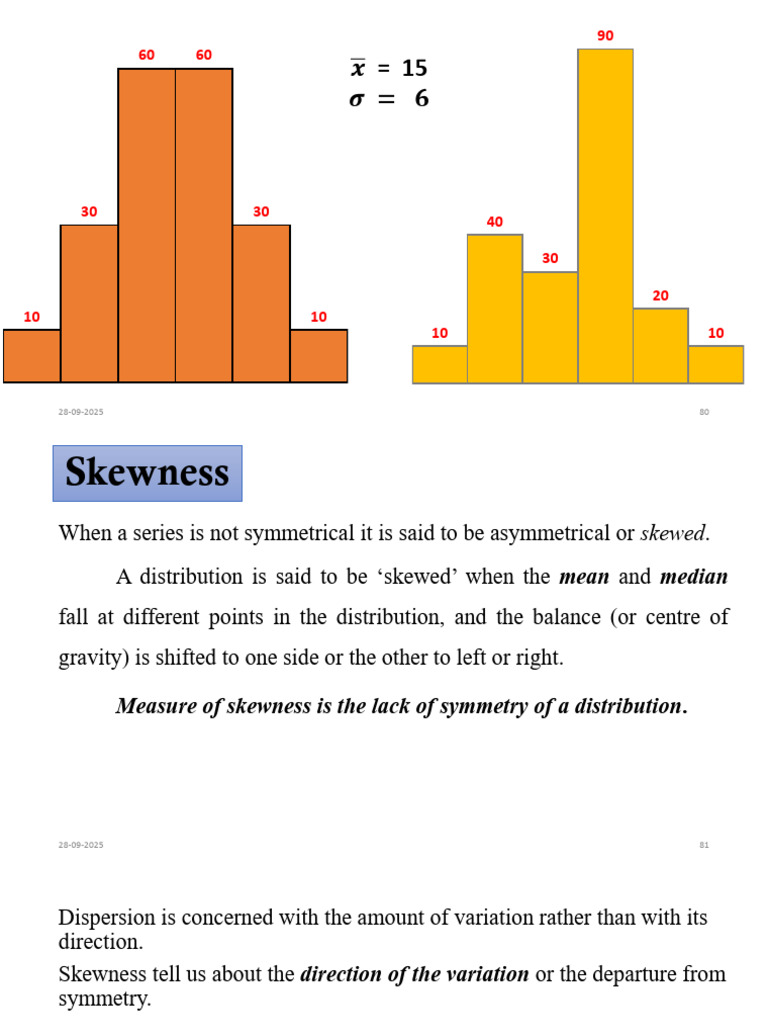 Understanding Skewness and Kurtosis | PDF | Skewness | Statistical Theory