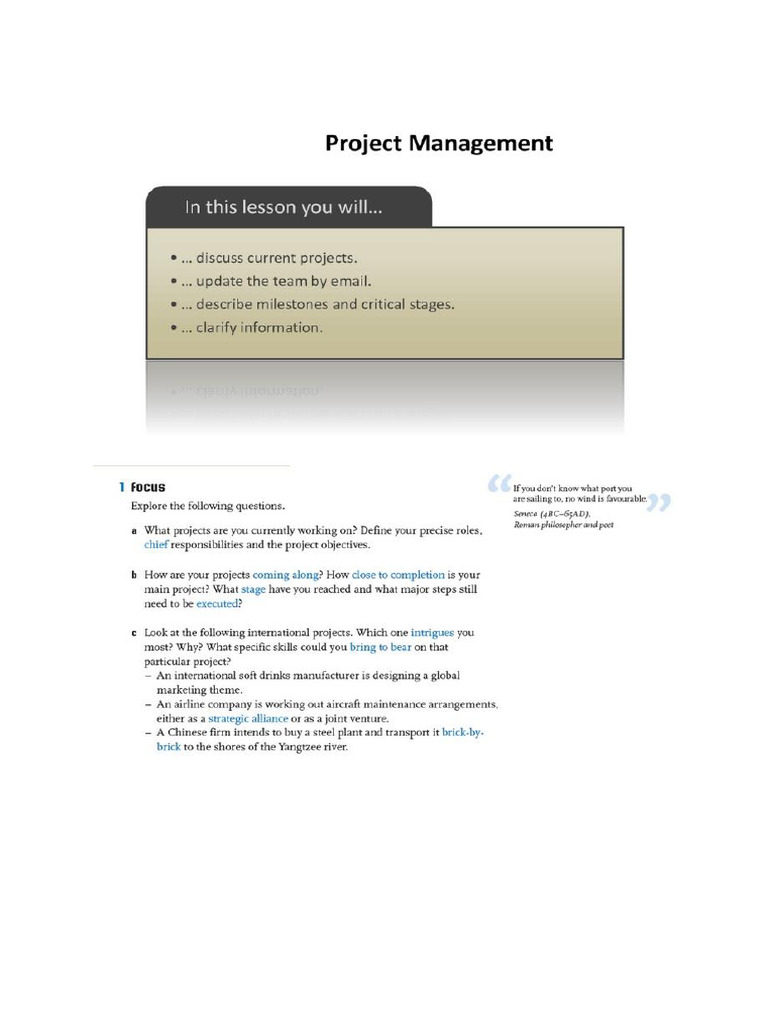 Project Management | PDF