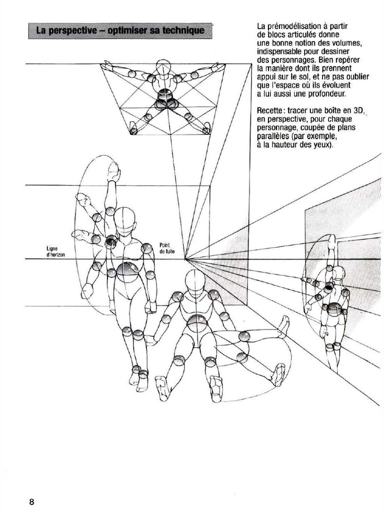 Techniques de dessin de personnages | PDF | Main | Membres (anatomie)