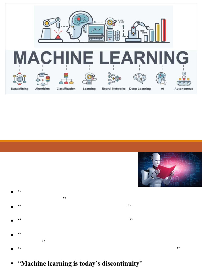Introduction to Machine Learning Concepts | PDF | Machine Learning ...