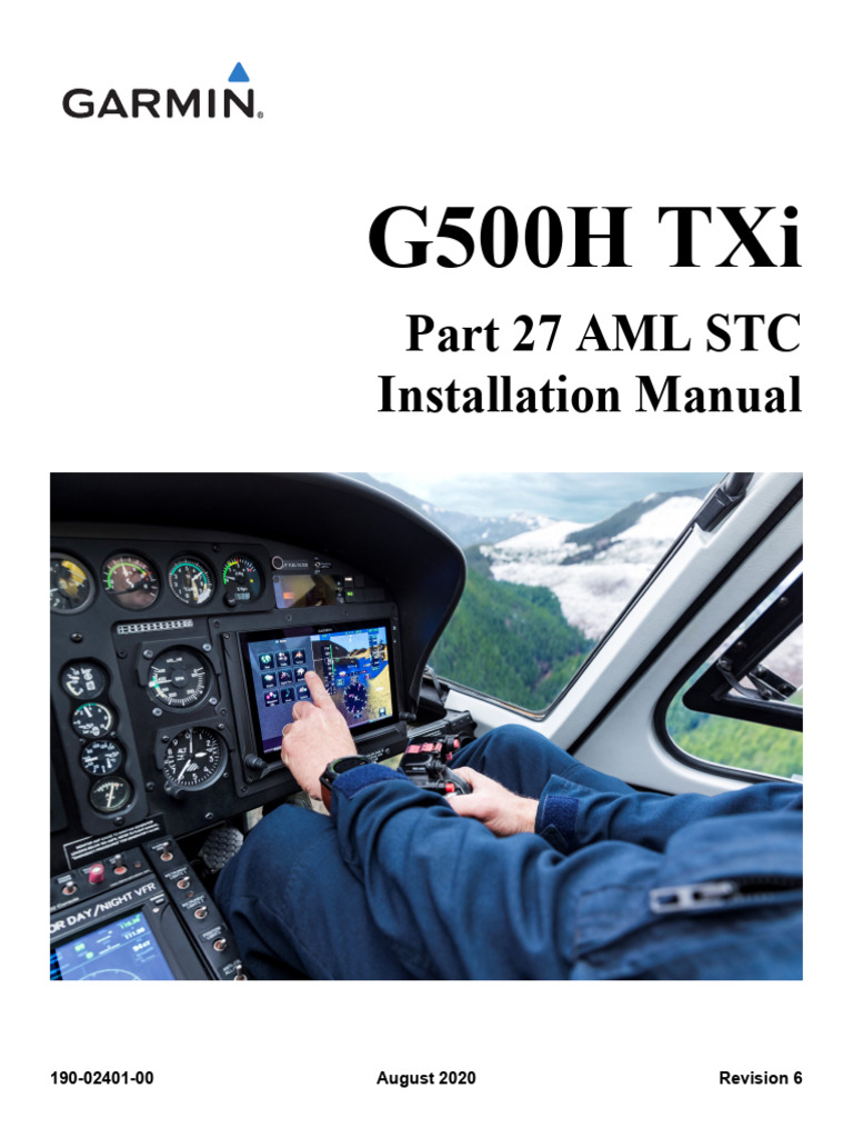 g500 Txi Inst | PDF | Instrument Flight Rules | Software