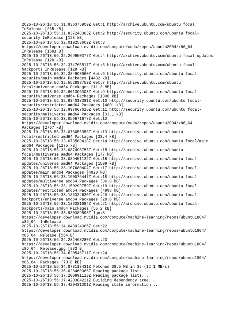Ubuntu Focal Package Update Log | PDF | Intel | Computer Science