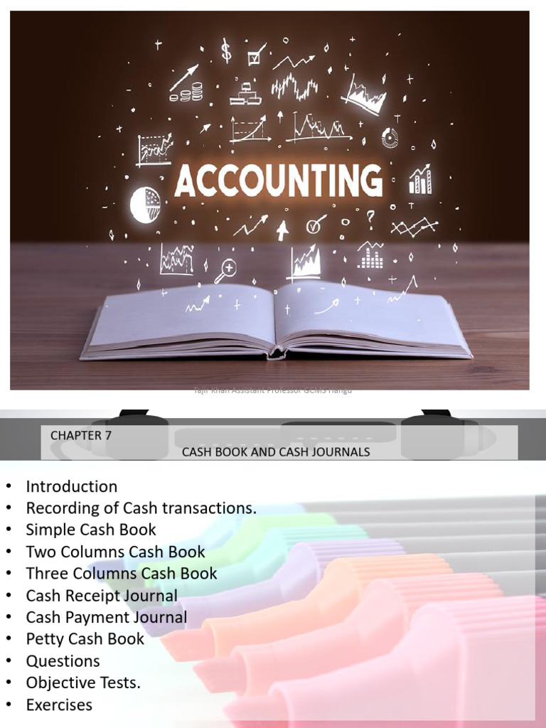 Cash Book and Journals Guide | PDF | Debits And Credits | Payments