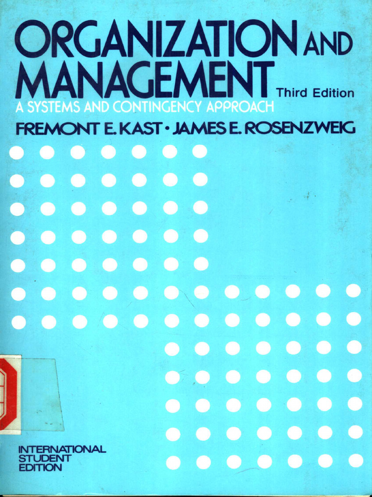 ORGANIZATION AND MANAGEMENT A SYSTEMS | PDF
