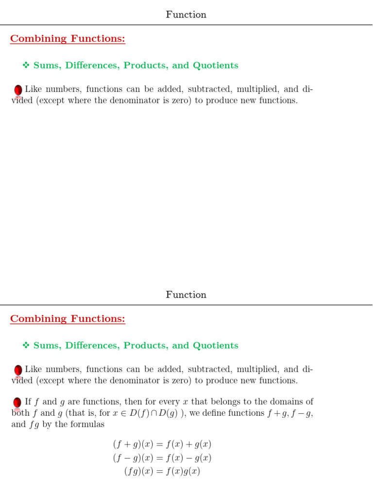 Function 1 | PDF | Function (Mathematics) | Discrete Mathematics
