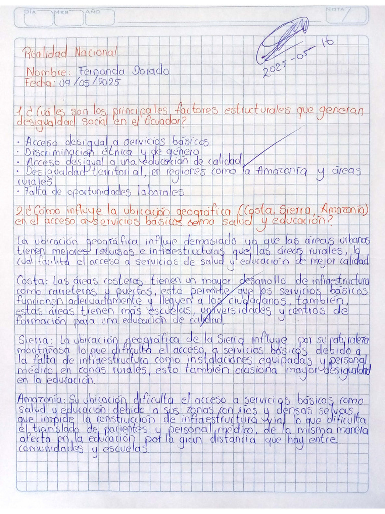Desigualdad Social en El Ecuador | PDF