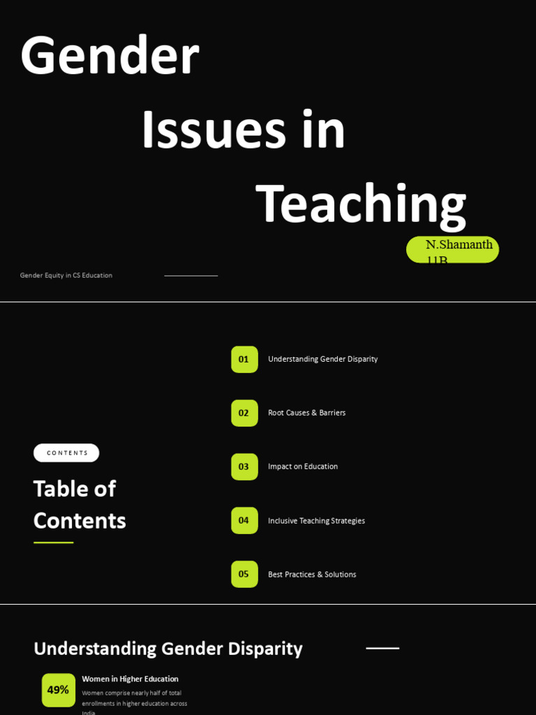 Gender Equity in Computer Science Education | PDF | Gender Equality ...