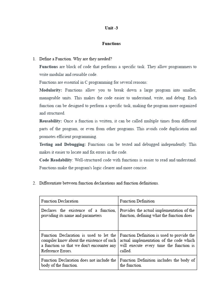 25cs1esicp Cie3 Notes | PDF | Parameter (Computer Programming ...