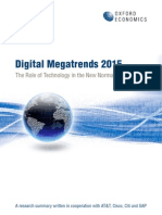 Digital Megatrends 2015 the Role of Technology in the New Normal Market
