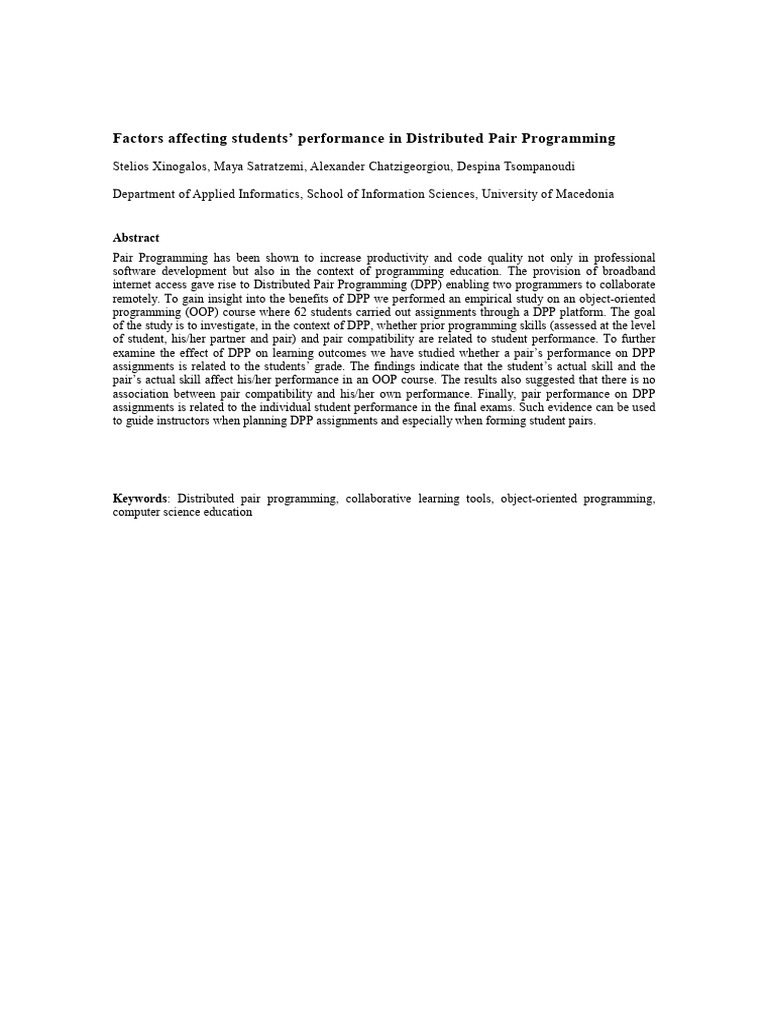 paper-7 | PDF | Class (Computer Programming) | Computer Programming