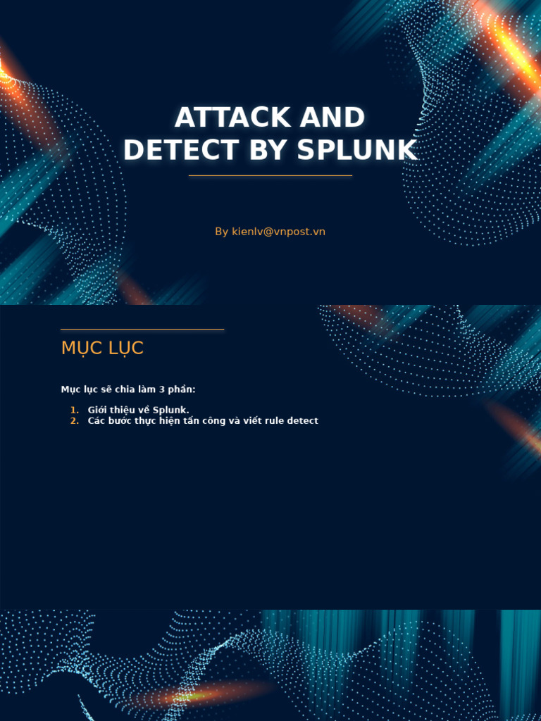 Attack and Detect in Splunk | PDF