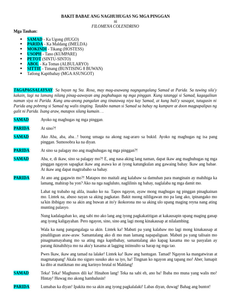 Duladulaan Script | PDF