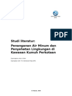 Download Penanganan Air Minum dan Penyehatan Lingkungan di Kawasan Kumuh Perkotaan Studi Literatur by Oswar Mungkasa SN98489155 doc pdf