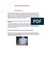 Technology Upgradation: 1. Development of Pantograph by M/s. Schunk