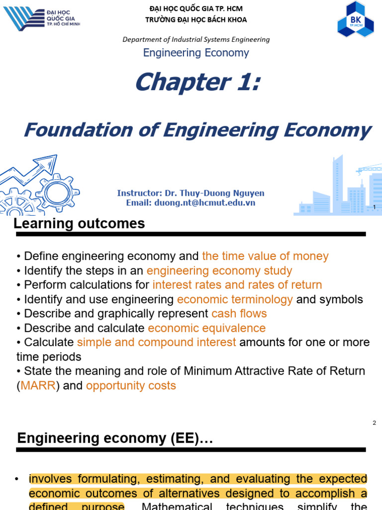 Engineering Economy Fundamentals | PDF | Interest | Debt