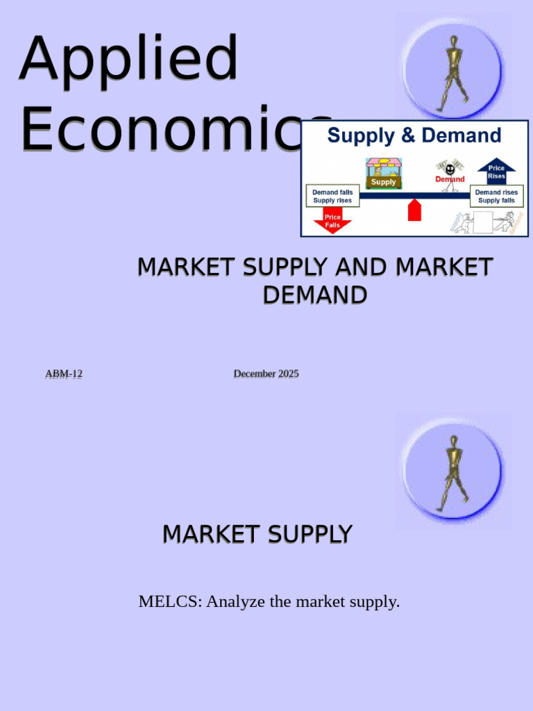 Understanding Market Supply Dynamics | PDF | Supply (Economics) | Demand