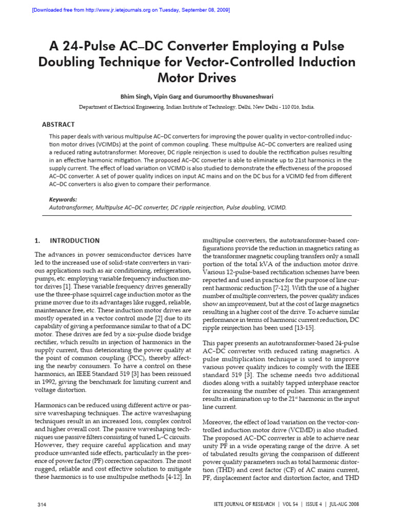 AC DC Converter Part 1 | PDF | Rectifier | Alternating Current