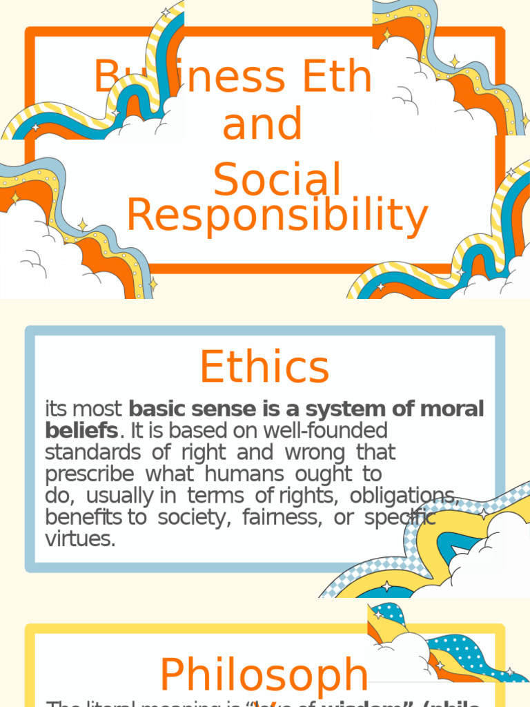 Business Ethics and Philosophy Overview | PDF | Plato | Liberal Arts ...