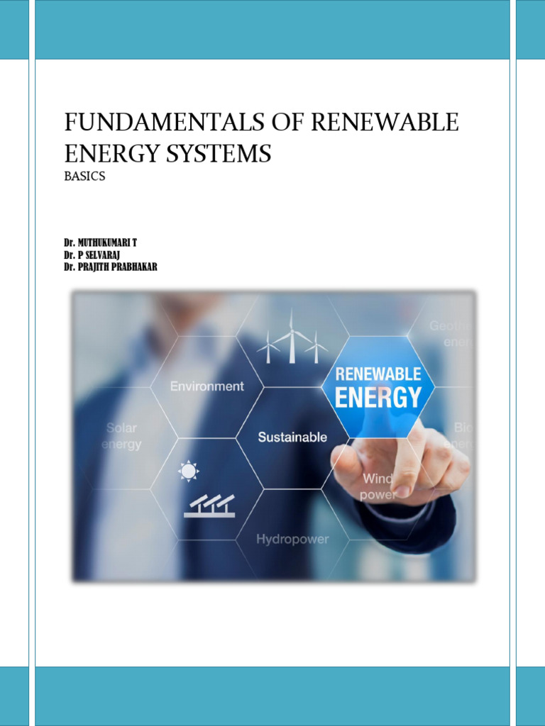 Fundamentals of Renewable Energy Systems | PDF | Wind Power | Wind Turbine
