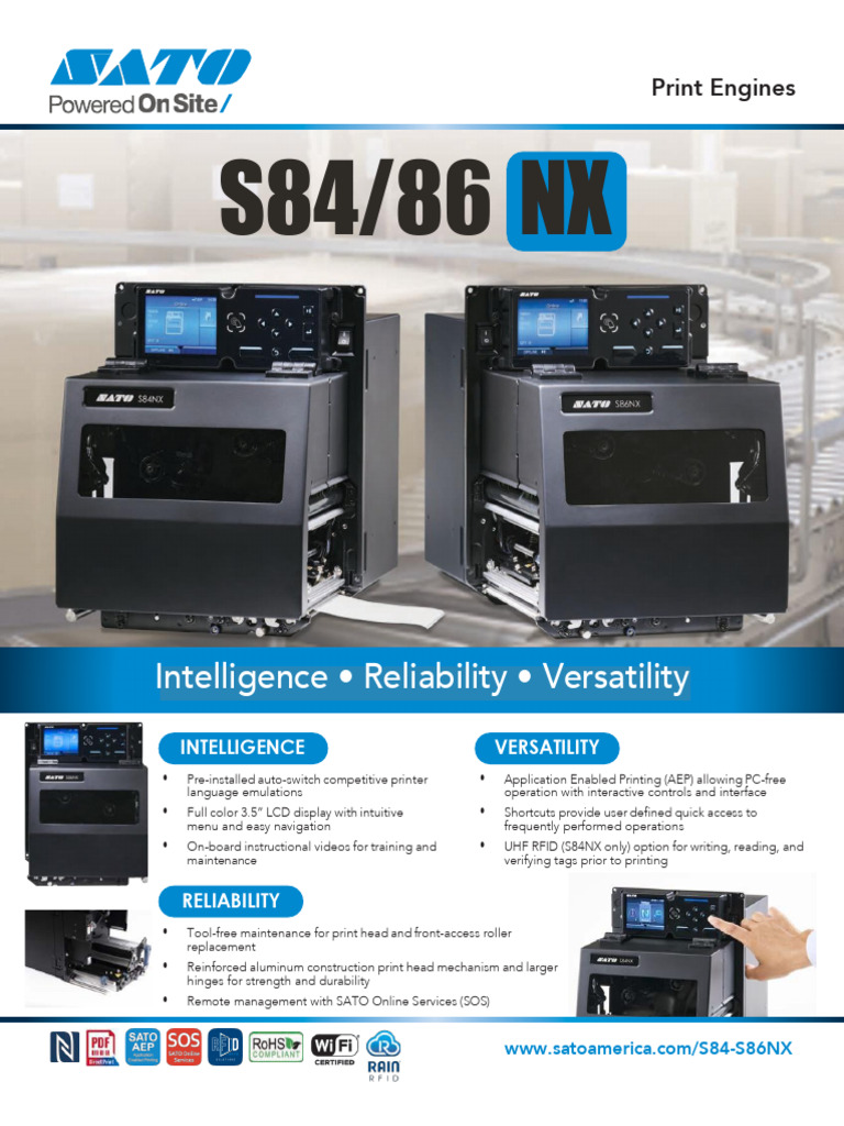 S84nx Specifications [ENG] | PDF | Wi Fi | Local Area Network