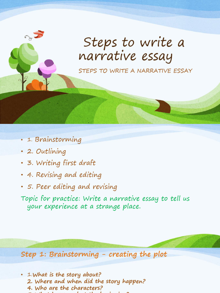 How to Write a Narrative Essay | PDF | Essays | Adverb