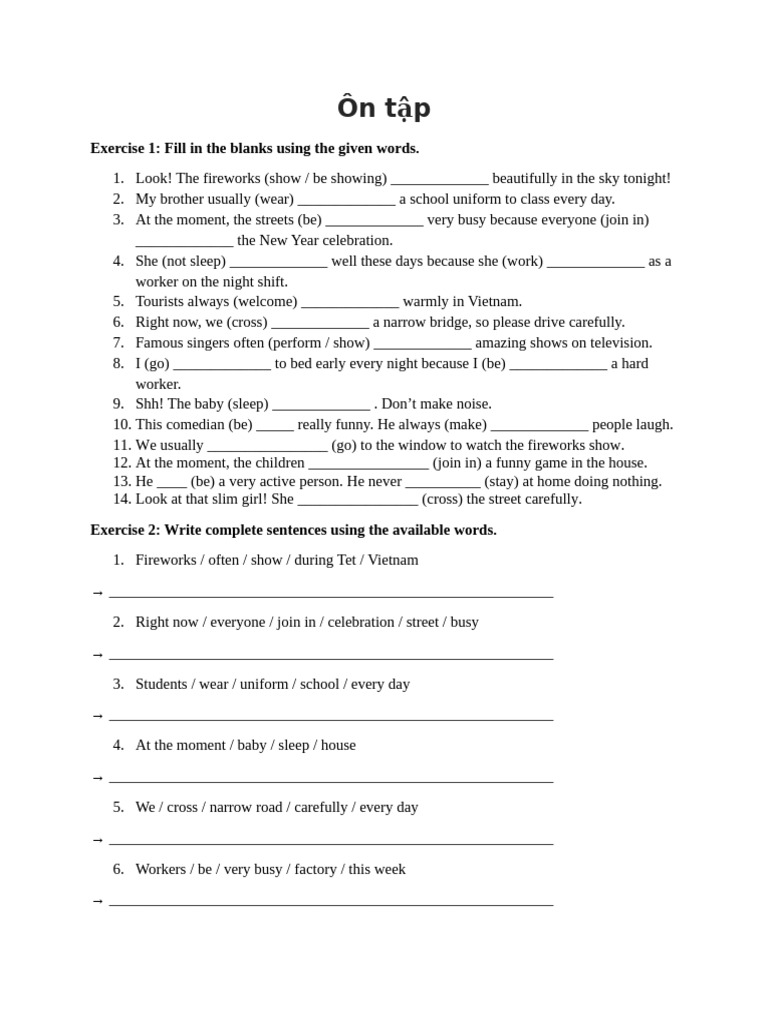 English Grammar Exercises for Beginners | PDF | Chess Theory | Chess