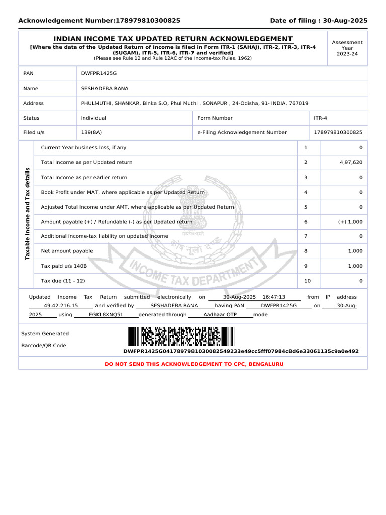 Pdf_178979810300825 | PDF | Income Tax | Taxes