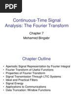 Ch7 FourierTransform Continuous-Time Signal Analysis