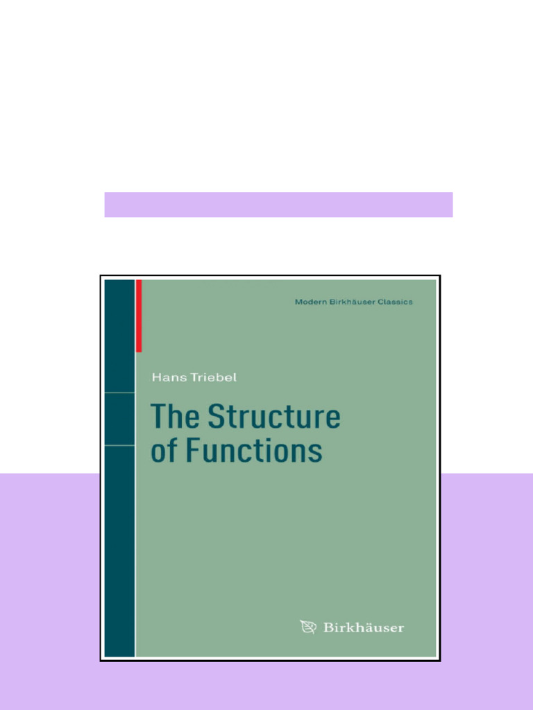 The Structure Of Functions 1st Edition Hans Triebel Auth ebook improved ...