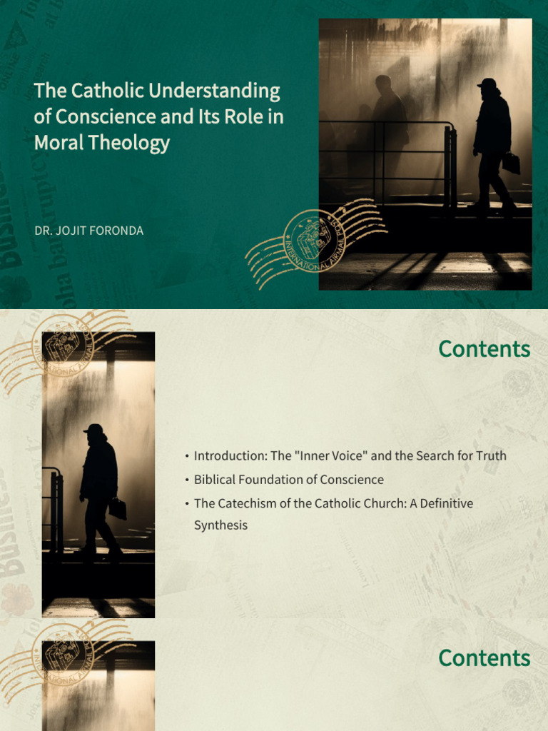 Catholic Conscience in Moral Theology | PDF | Conscience | Catholic Church